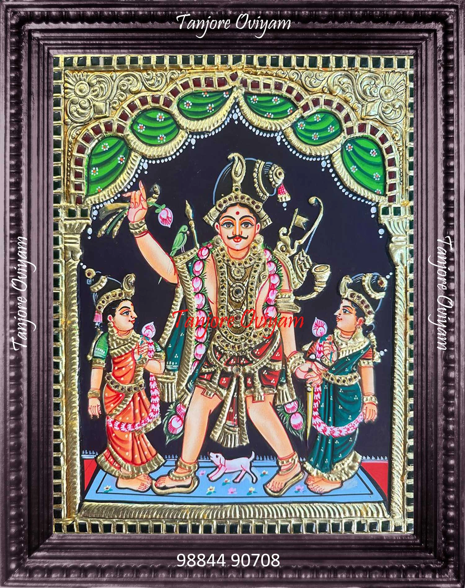 Madurai VeeranTanjore Painting